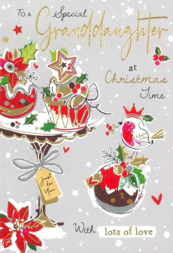 Picture of SPECIAL GRANDDAUGHTER CHRISTMAS CARD